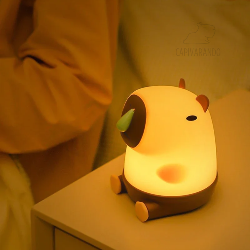 A Luminária Capivarando® Narizinho mágico