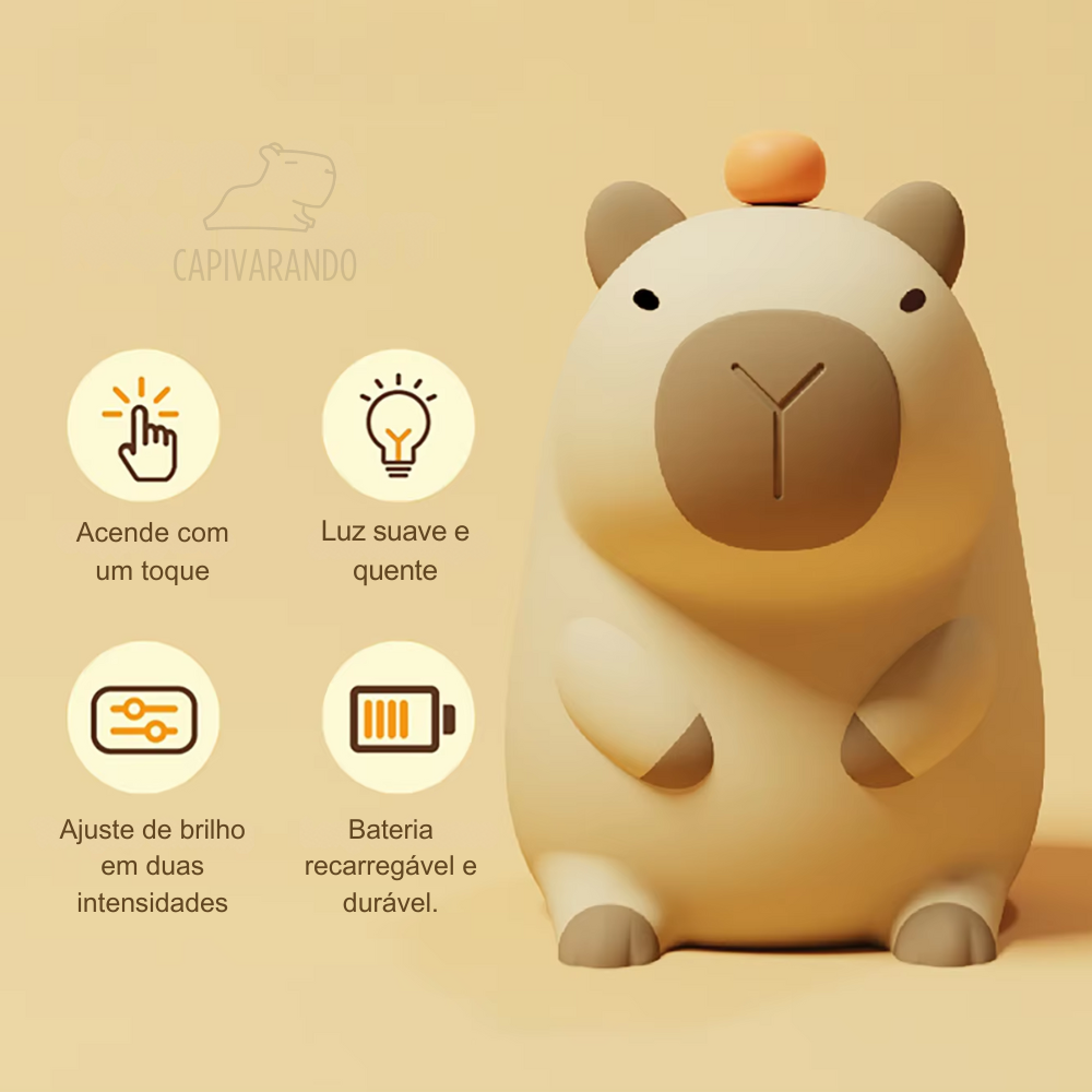 Luminária Capivarando® - Capy