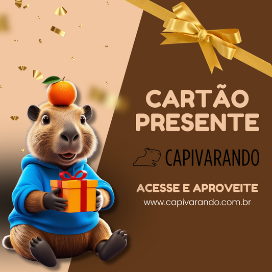 Cartão Presente Capivarando