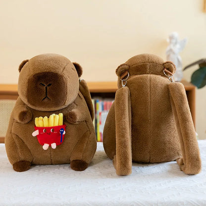 Mochila Pelúcia Capivarando® - Filó com Batata Frita